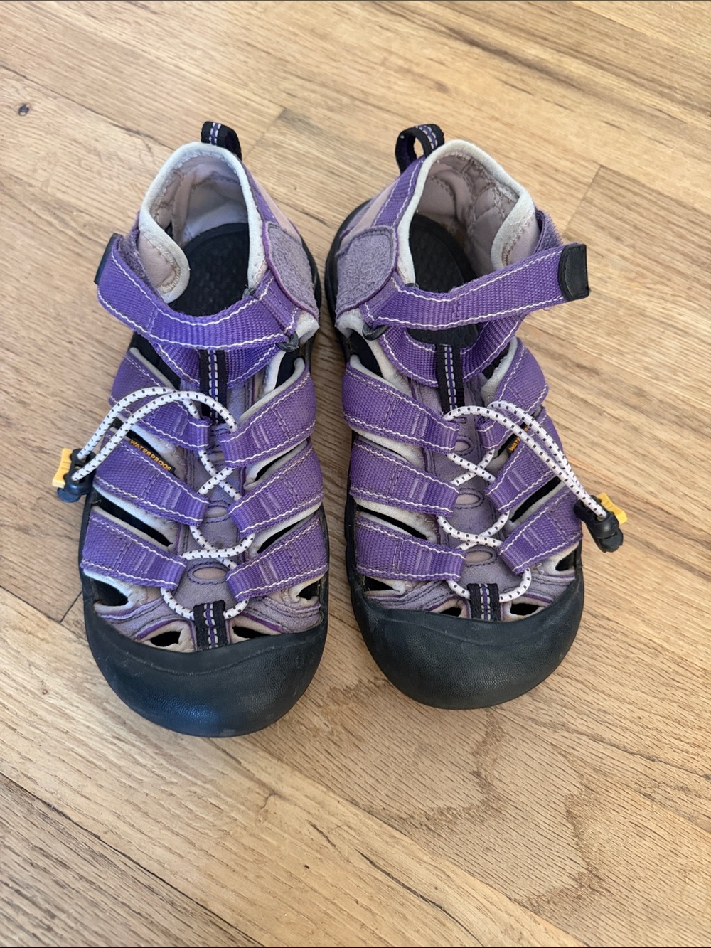 KEEN Newport H2 Waterproof Sport Hiking Sandals Purple Girls Size 3